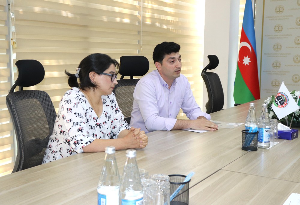 Vəkillər Kollegiyasının rəhbərliyi növbəti vətəndaş qəbulu keçirib
