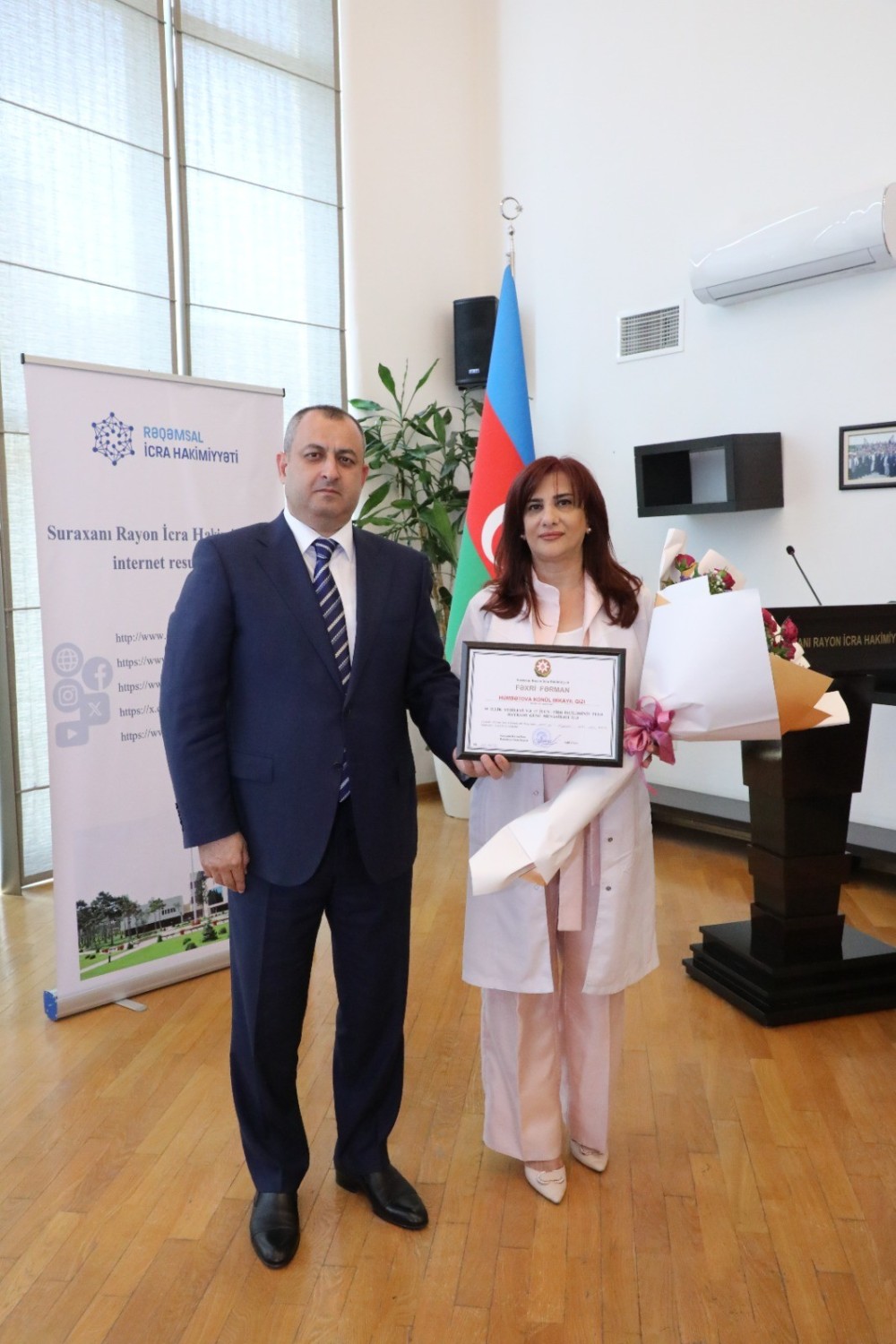 Suraxanıda tibb işçilərinin peşə bayramı qeyd olundu -FOTOLAR