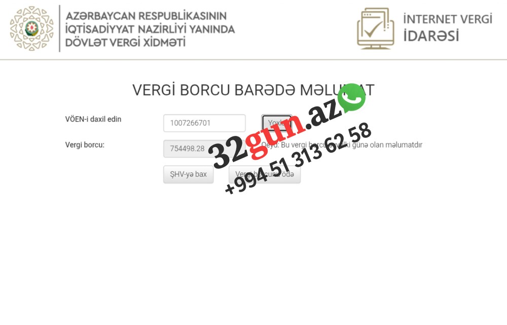 "CP TEKNOLOJI" MMC-nin külli miqdarda  vergi borcu üzə çıxdı- 754 min manatdan çox/ FOTOFAKT