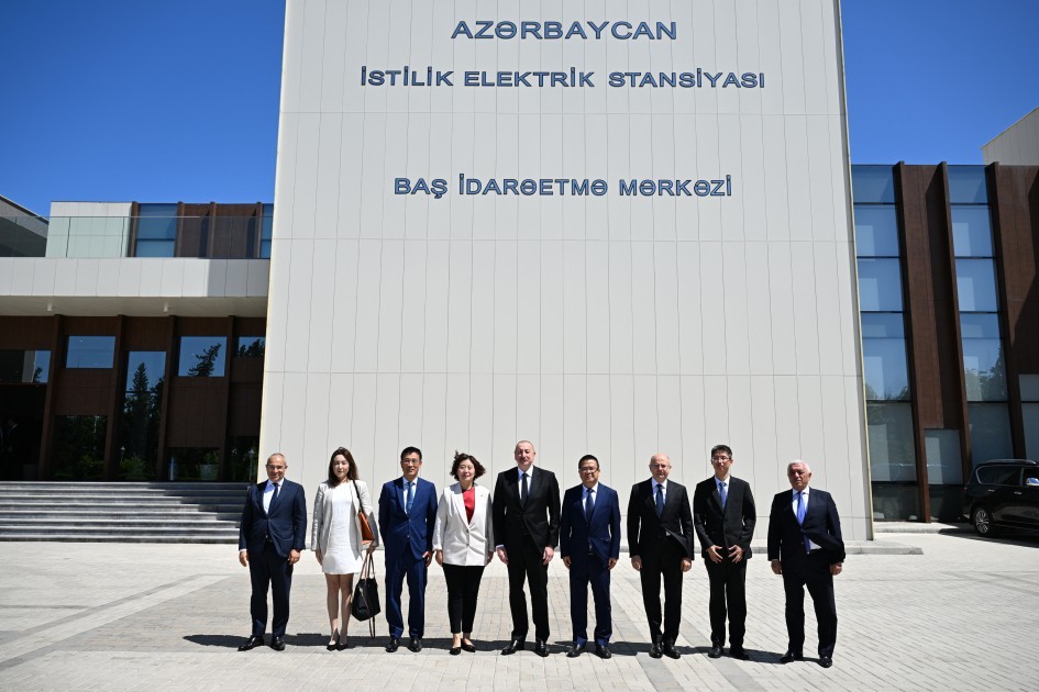 İlham Əliyev Çen Qianqla görüşdü -FOTOLAR