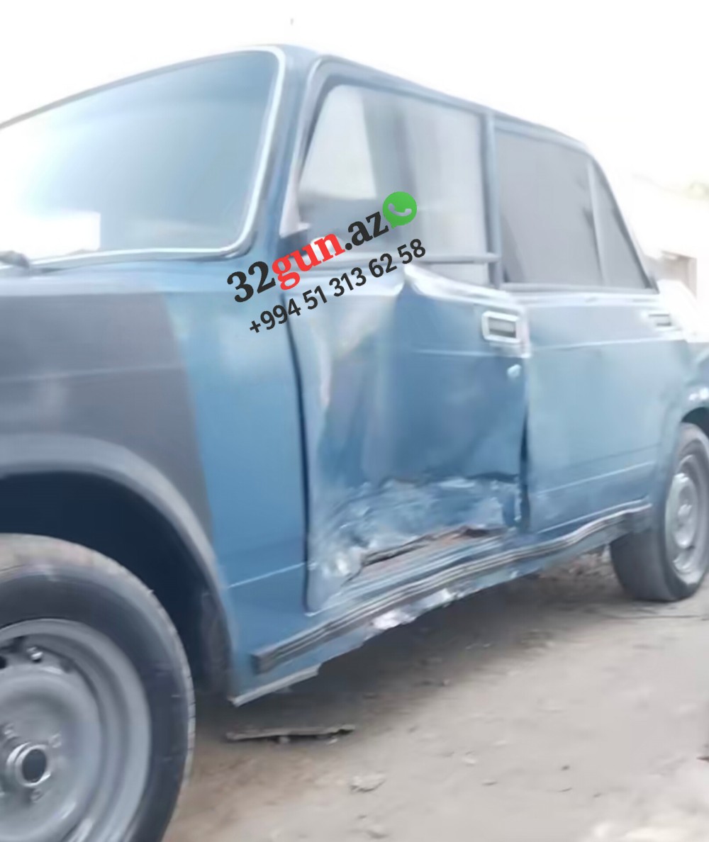 “Hyundai” ilə “VAZ-2107” toqquşdu- FOTO