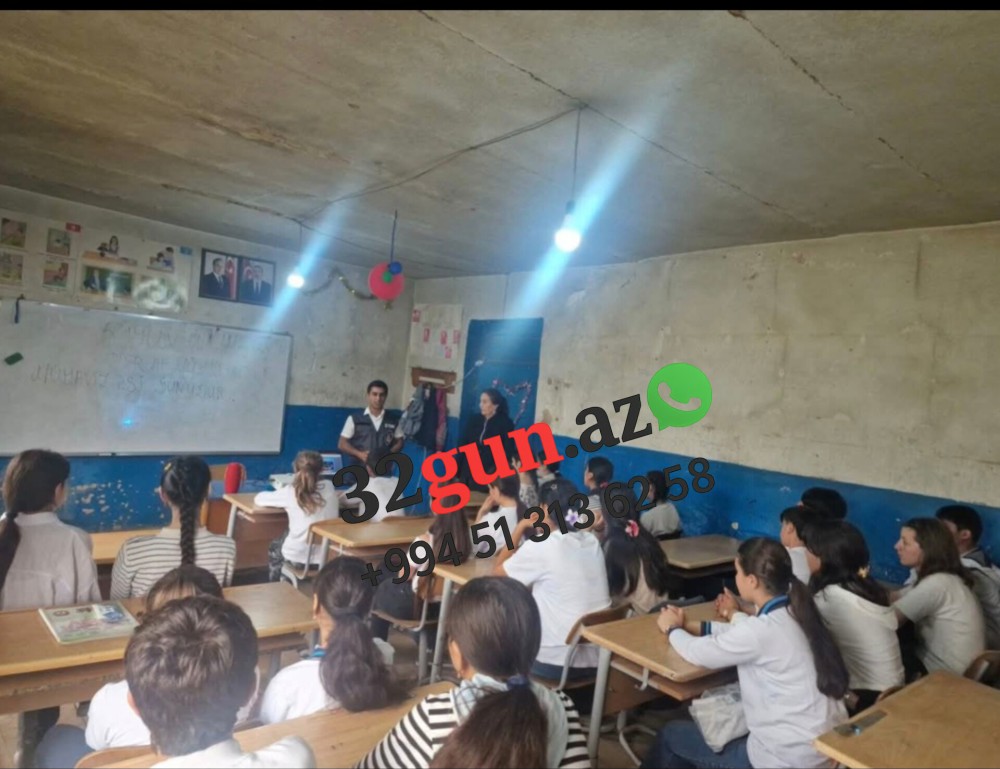 Tovuzda məktəb sinfi tövləni xatırladır/ Acınacaqlı görüntülər