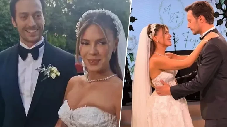 "Sedat" aparıcı ilə evləndi -FOTOLAR