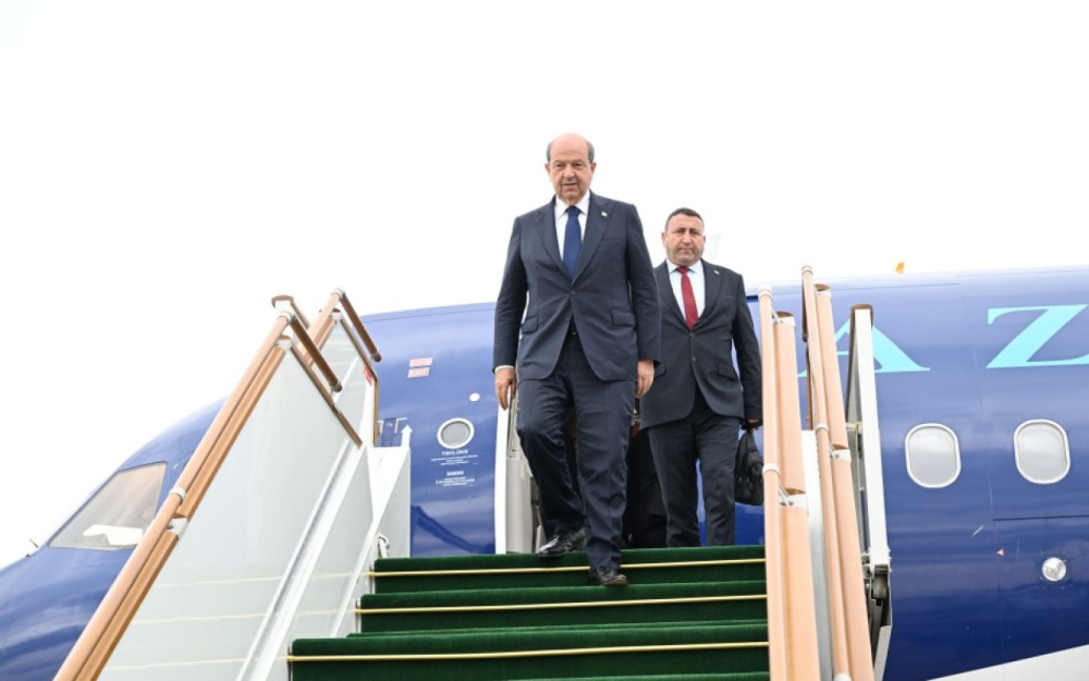 Ersin Tatar və Şavkat Mirziyoyev Füzulidə -FOTOLAR