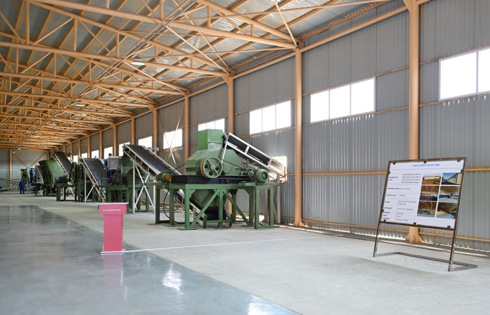 Xocalı kərpic zavodunun açılışı olub -FOTOLAR