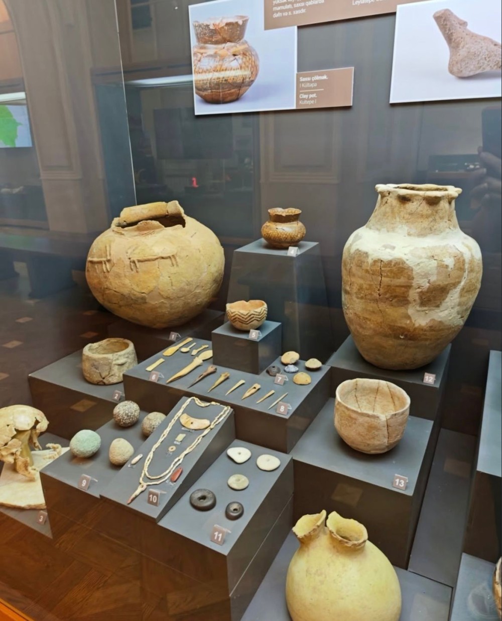 Leyla Əliyeva muzeydə -FOTOLAR