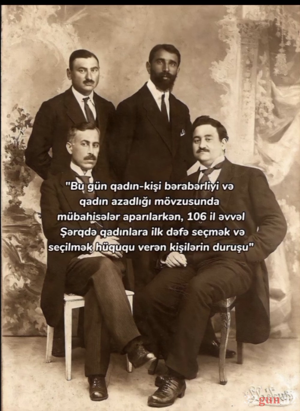 Tarixi foto sosial şəbəkələrdə maraq doğurdu