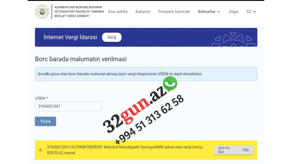 Külli miqdarda vergi borcu olan şirkətZakir Quliyevin rəis olduğu qurumdan iki tender uddu