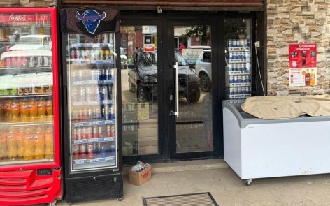 Bu marketdə vaxtı keçən məhsullar satılırmış - FOTOLAR