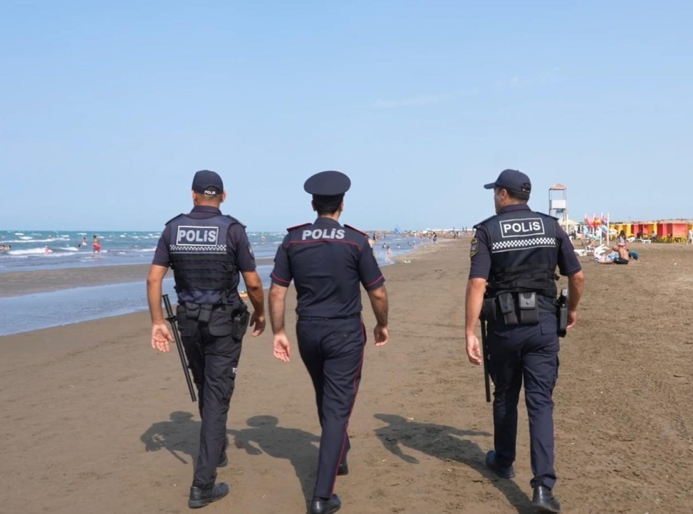 Polis çimərliklərdə profilaktik tədbirləri davam etdirir- VİDEO (FOTOLAR)