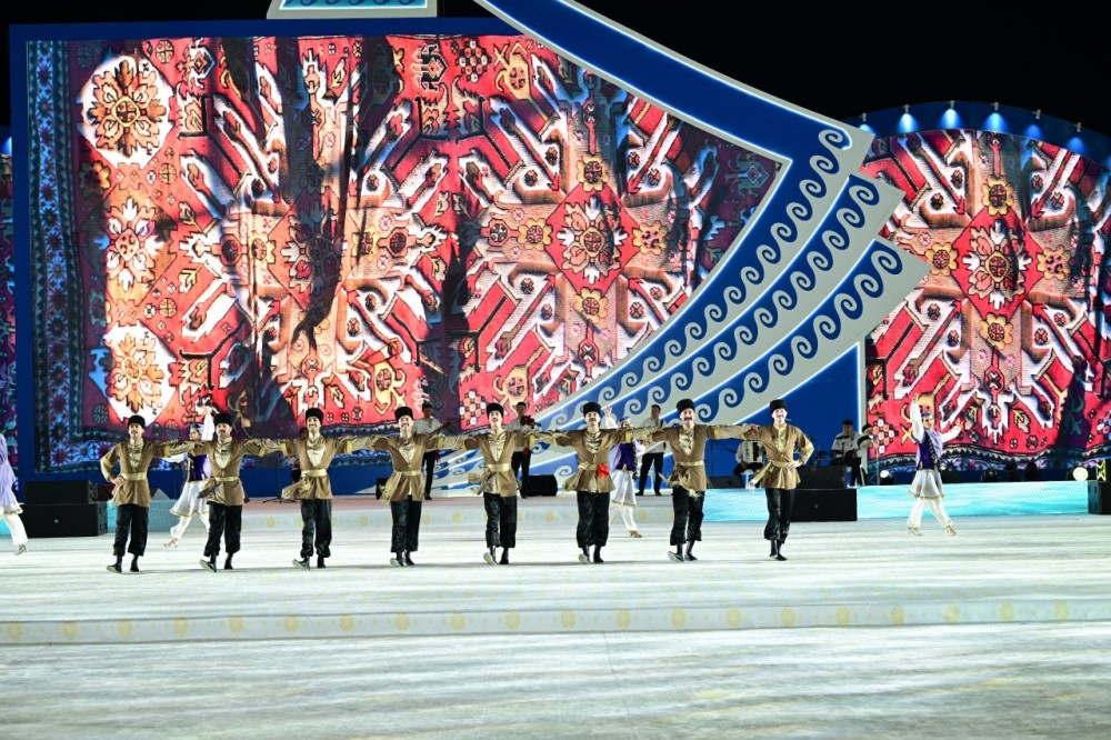 Azərbaycanın milli irsi Türkmənistanda böyük maraqla qarşılandı -FOTOLAR