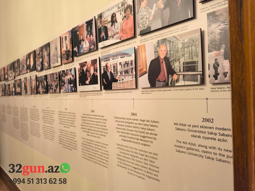 Sakıp Sabancı Muzeyi: İncəsənət, Tarix və Boğazın Ahəngi/ Reportaj + FOTO