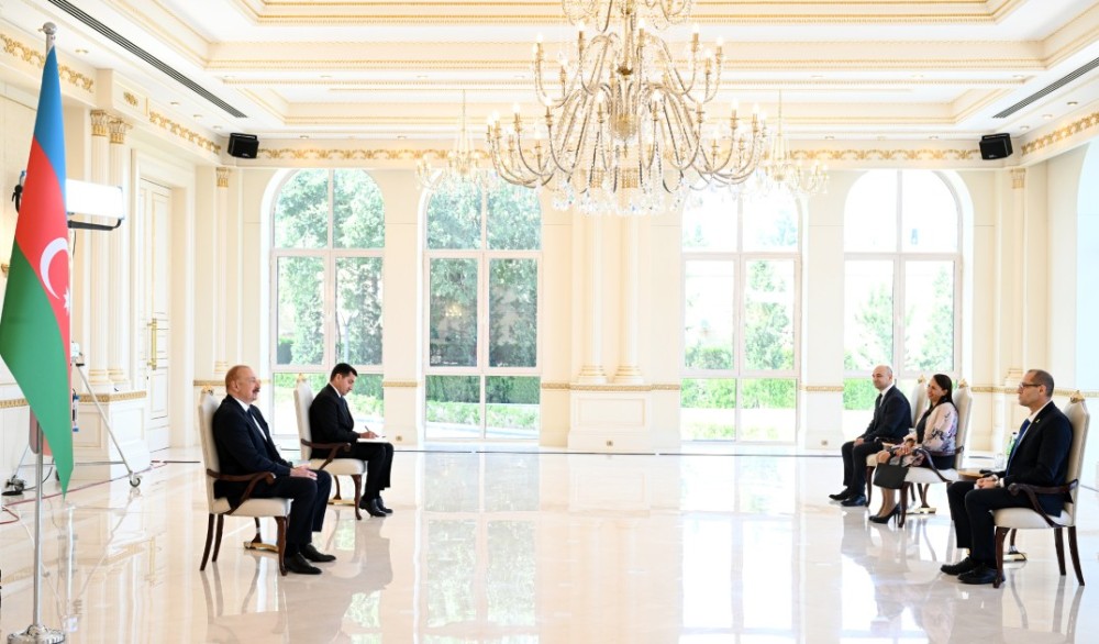 Prezident İsrailin yeni səfirinin etimadnaməsini qəbul edib- FOTOLAR