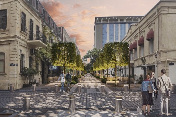 Bu küçədə maşınların hərəkəti qadağan olunur - Piyada zonası yaradılır