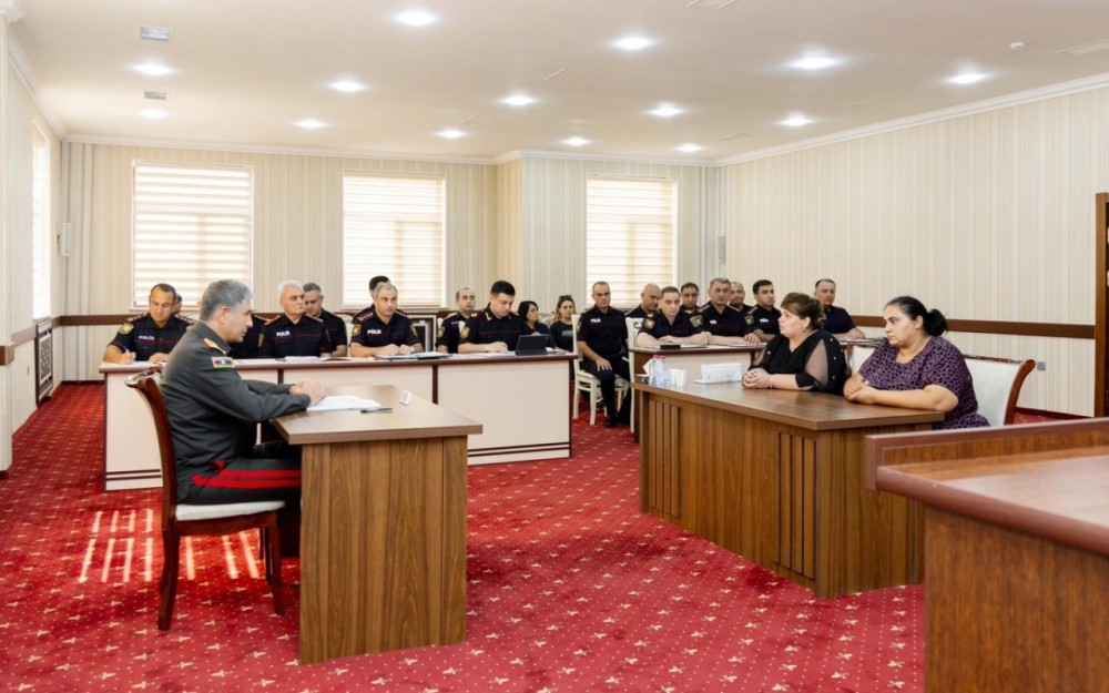 Vilayət Eyvazov Naftalanda vətəndaş qəbulu keçirdi -FOTOLAR/VİDEO