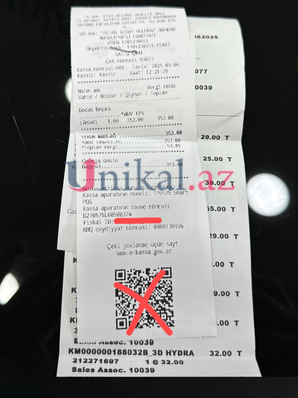 Kiko Milano" mağazasından şikayət -FOTO