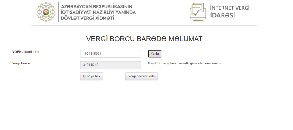 Türk iş adamına məxsus şirkətin 319 min manat borcu var