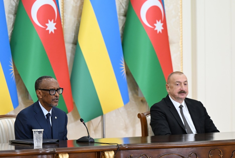 Azərbaycan və Ruanda arasında sənəd imzalanıb -FOTOLAR