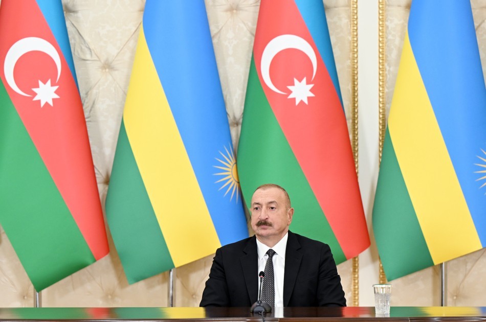 Azərbaycan və Ruanda arasında sənəd imzalanıb -FOTOLAR