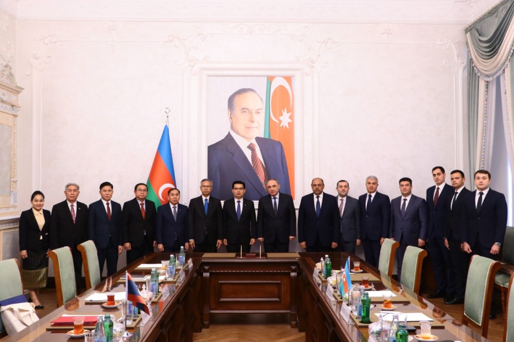 Azərbaycan və Laos Baş prokurorluqları arasında Memorandum imzalandı +FOTOLAR