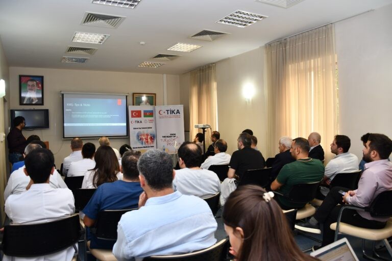 TİKA Azərbaycanda həkim və tibb işçiləri üçün “Böyrək daşı müalicəsi” mövzusunda təlim proqramı təşkil etdi – FOTOLAR