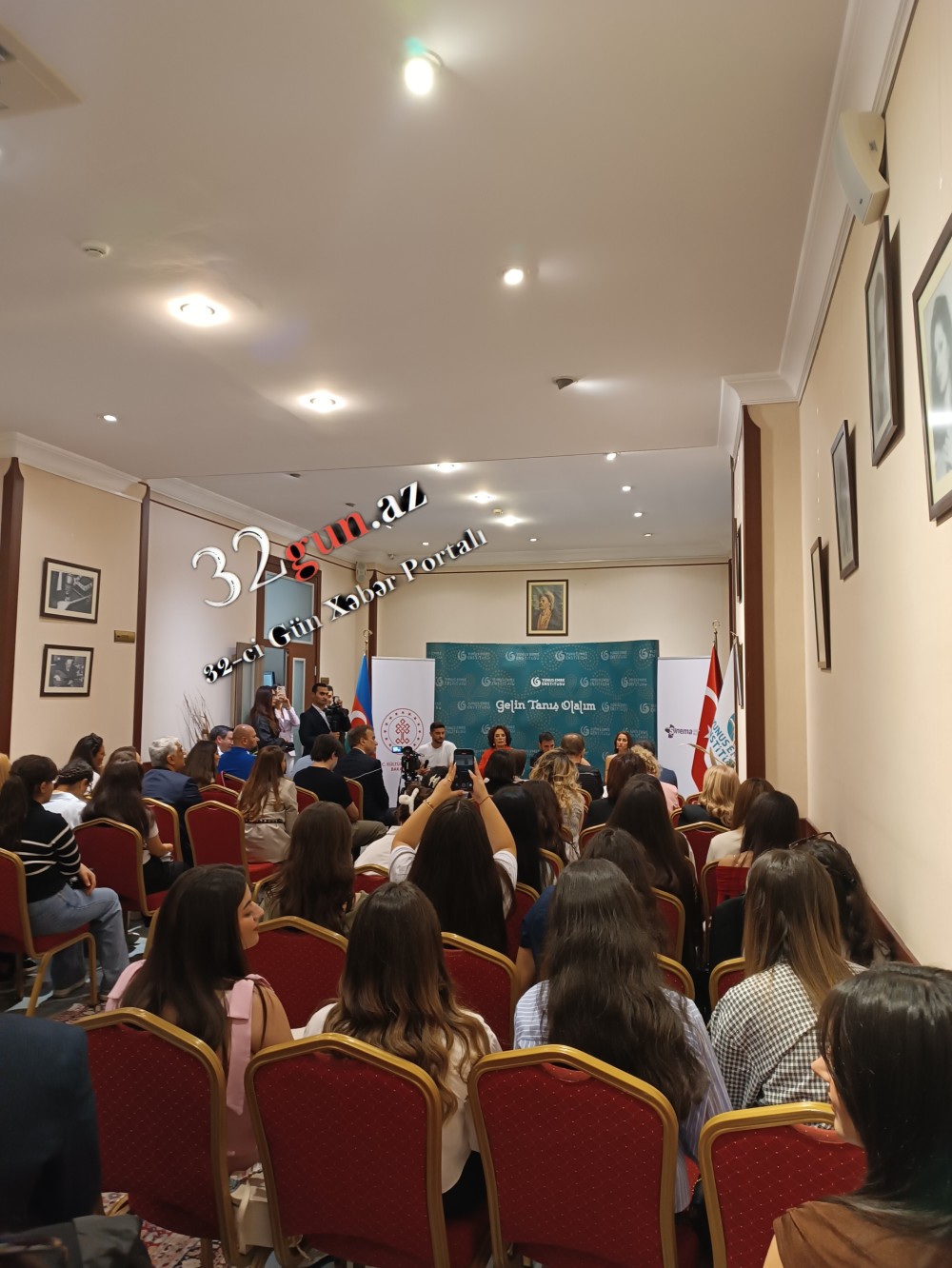 Bakıda Türkiyə-Azərbaycan Türk Film Günləri çərçivəsində məşhur aktyor və aktrisalarla görüş keçirilib