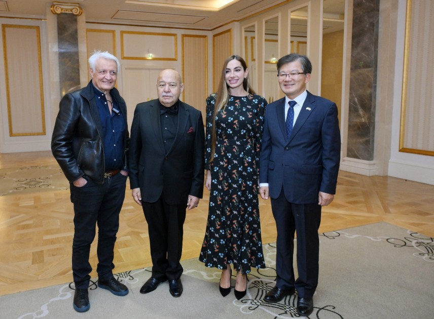 Arzu Əliyeva VII Bakı Beynəlxalq Memarlıq Müsabiqəsinin tədbirində -FOTOLAR