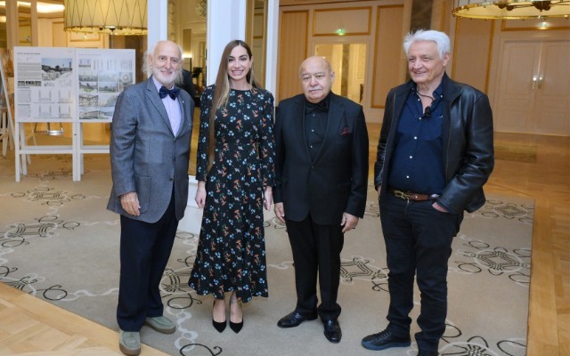 Arzu Əliyeva VII Bakı Beynəlxalq Memarlıq Müsabiqəsinin tədbirində -FOTOLAR