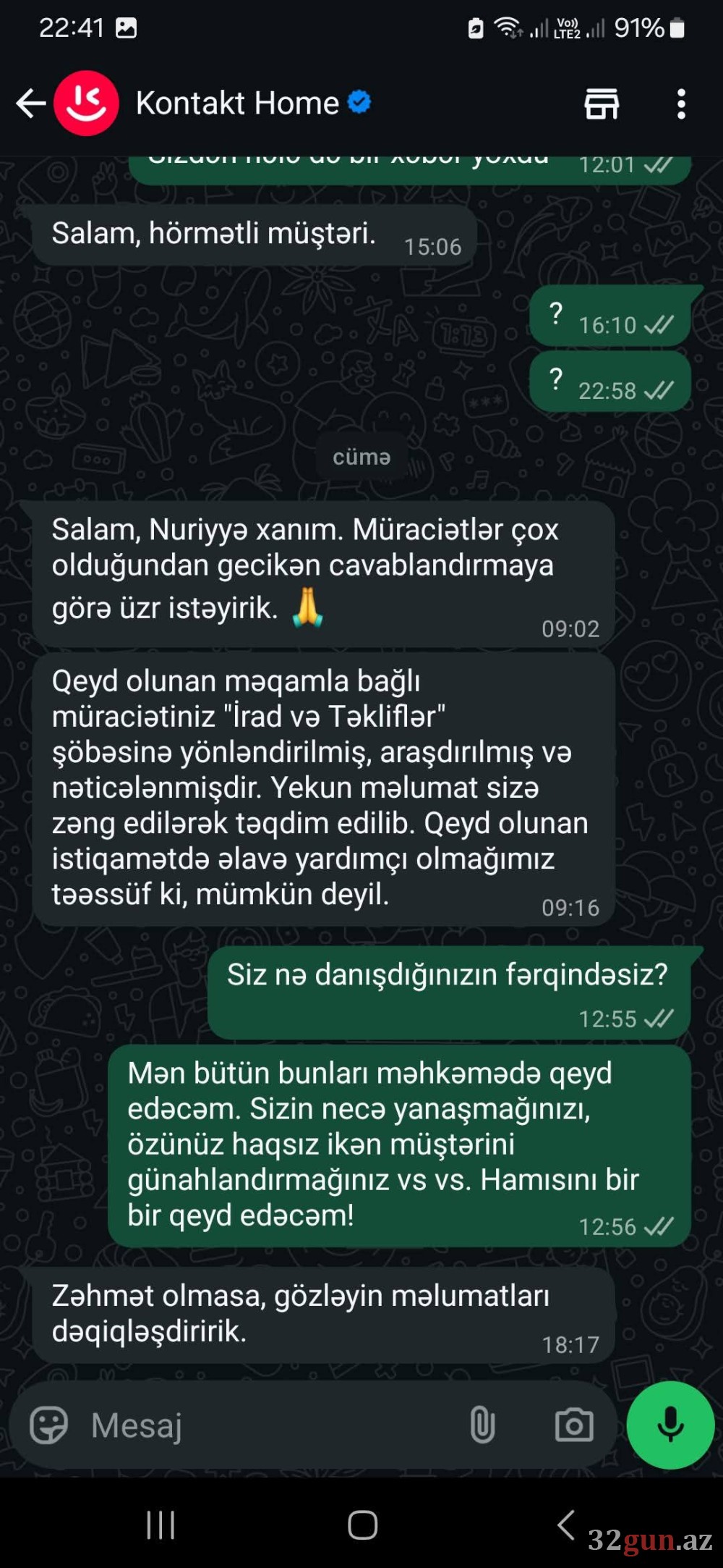 Elnur Allahverdiyevin "Kontakt Home"nun növbəti BİABIRÇILIĞI:"Aldığım TV bir gün belə işləmədi"