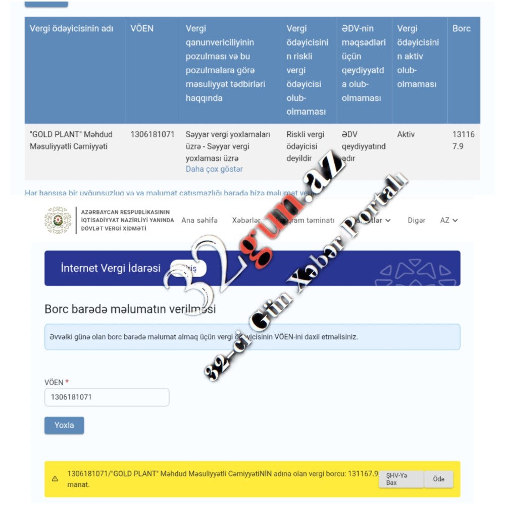 Milyonları Azərbaycana qaytarmayan bu şirkətiDVX-də cərimələdi / FOTO