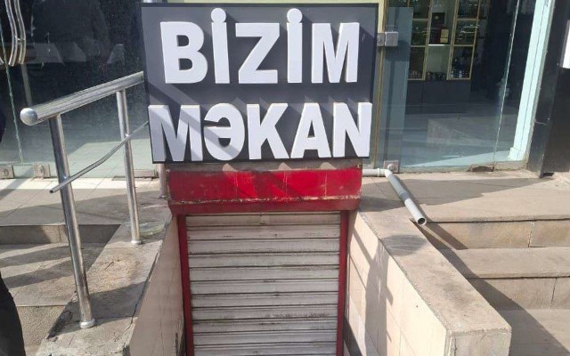 Bizim Məkan" qanunsuz işləyirmiş -FOTOLAR