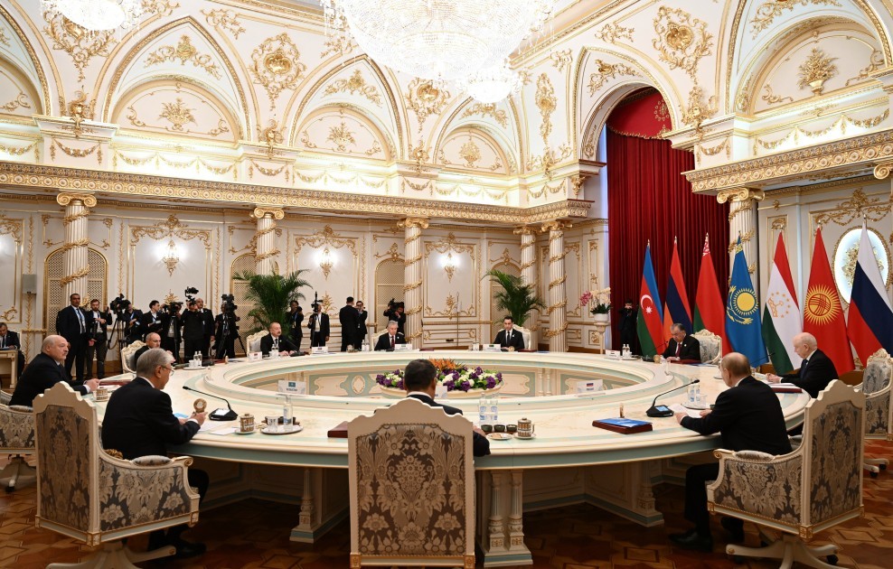 Prezident MDB liderlərinin iclasında çıxış etdi -Tam mətn (FOTOLAR/YENİLƏNİB)