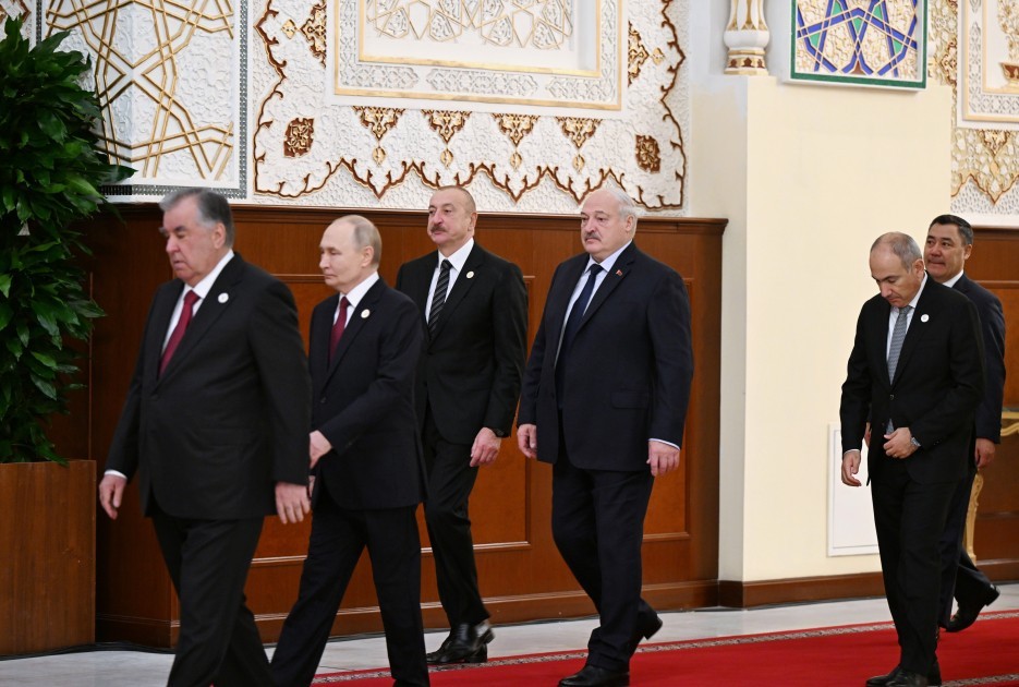 Prezident MDB liderlərinin iclasında çıxış etdi -Tam mətn (FOTOLAR/YENİLƏNİB)