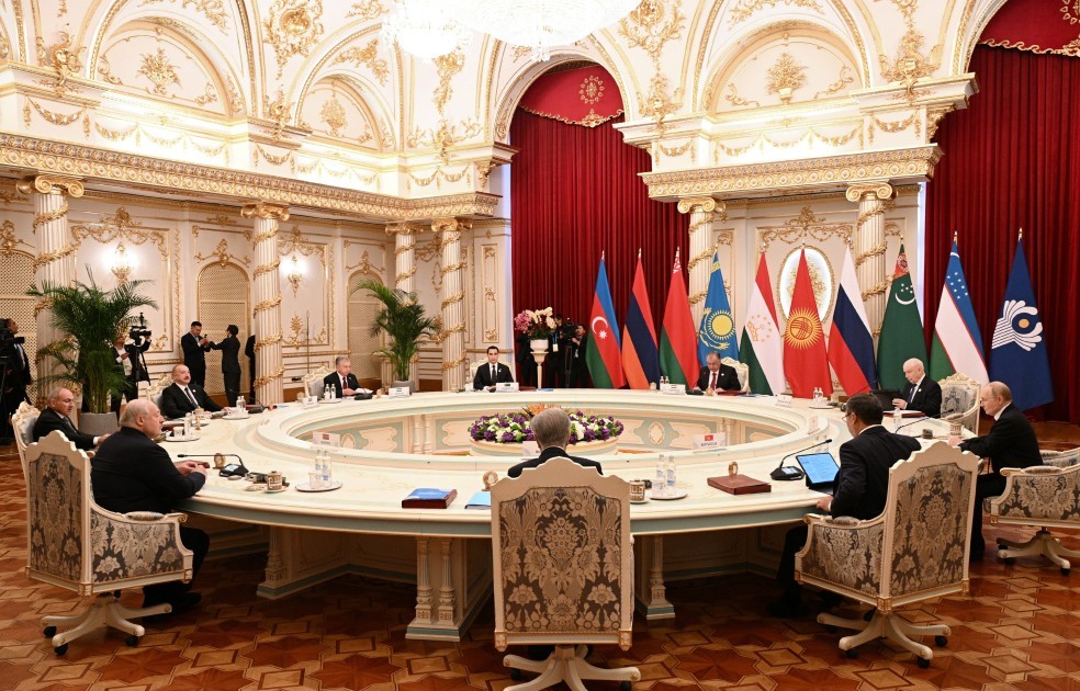 Prezident MDB liderlərinin iclasında çıxış etdi -Tam mətn (FOTOLAR/YENİLƏNİB)