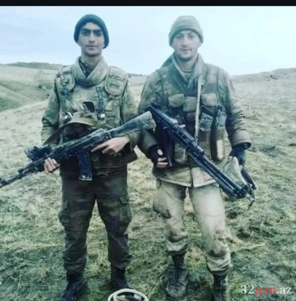 Üç güllə yarası alsa da döyüşü dayandırmayan qəhrəman – şəhid Rəsul Qazımətovunbu fotosu