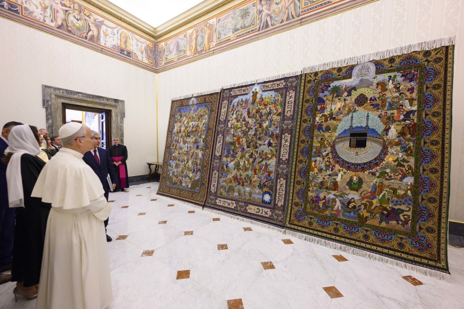 "Səmavi dinlər” layihəsi Vatikanda təqdim edilib -FOTO