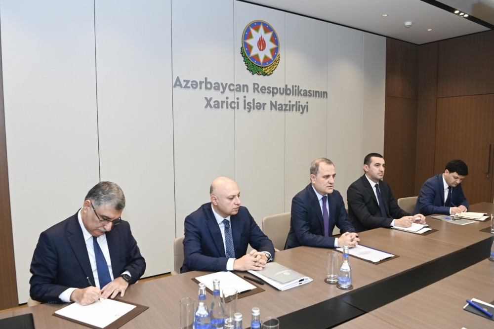 Azərbaycan və Türkiyə siyasi məsləhətləşmələr keçirdi -FOTOLAR