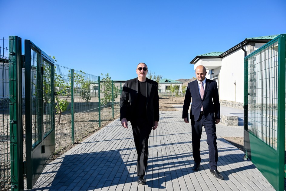 İlham Əliyev Zəngilanda kəndlərin açılışında iştirak etdi -FOTOLAR