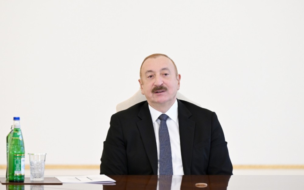 İlham Əliyev NATO nümayəndə heyətini qəbul etdi - FOTOLAR