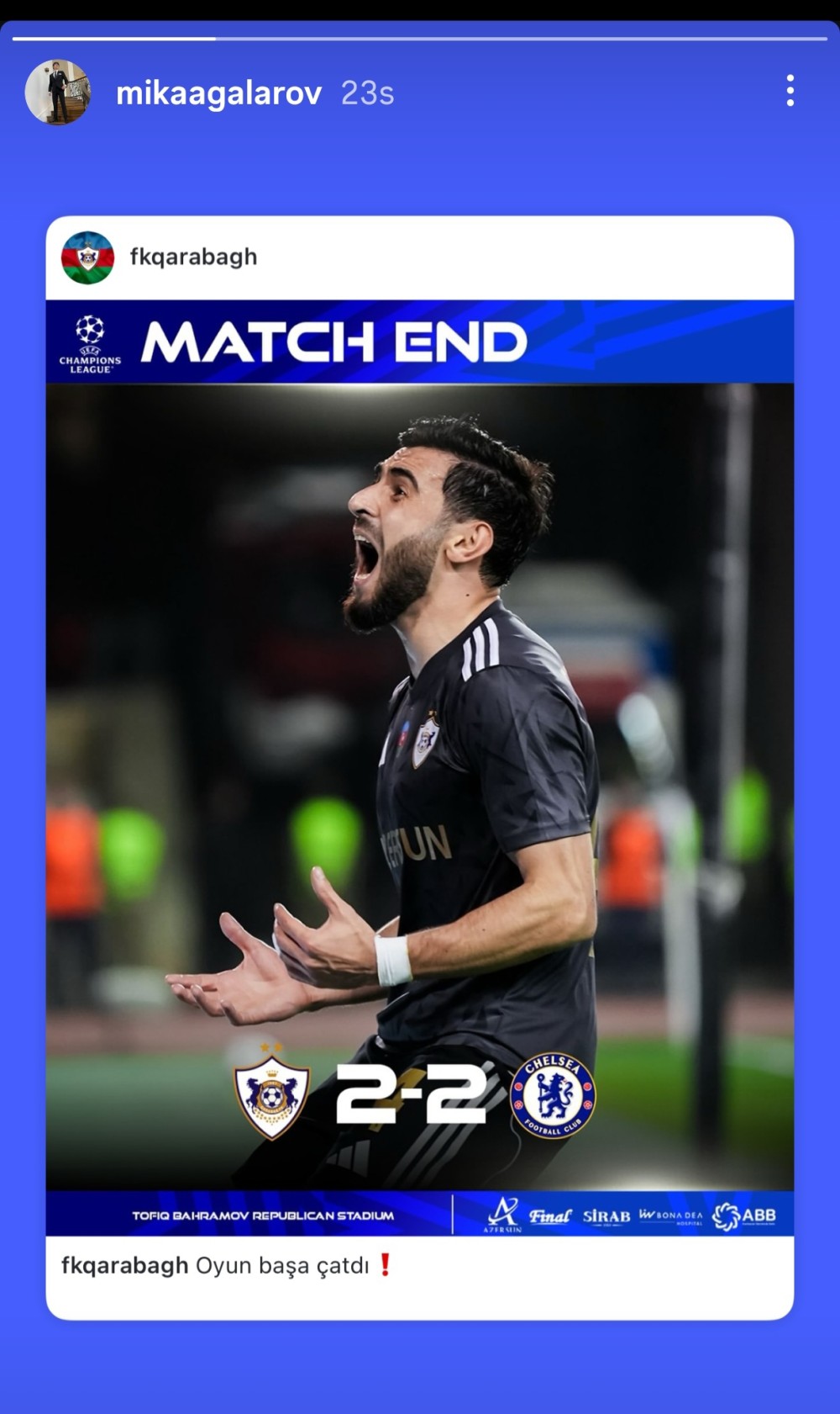 Leyla Əliyevanın övladları "Qarabağ"la bağlı paylaşım edib