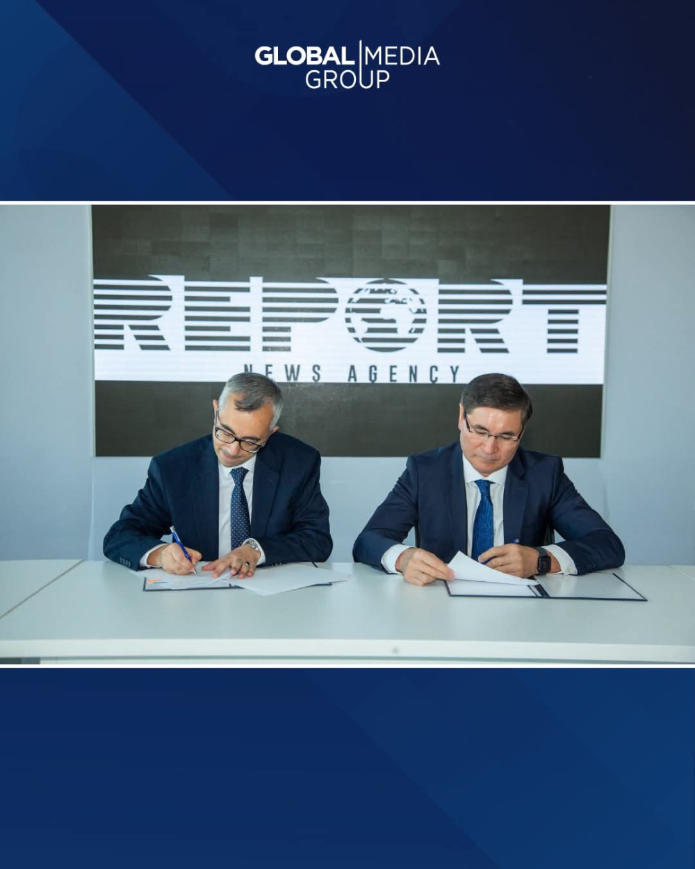 Global Media Group-a daxil olan media qurumları “Xabar” agentliyi ilə əməkdaşlıq memorandumu imzaladı