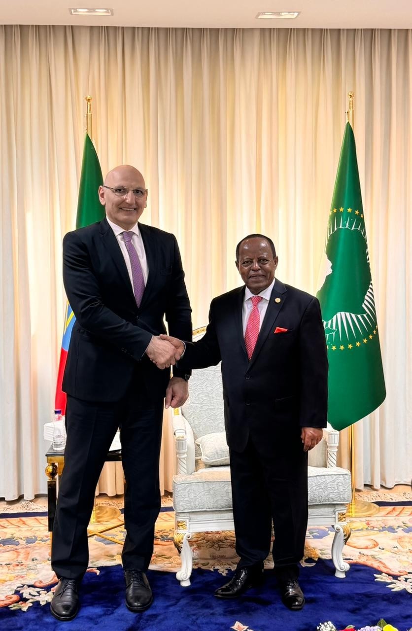 Elçin Əmirbəyov Efiopiyada görüşlər keçirdi -FOTOLAR