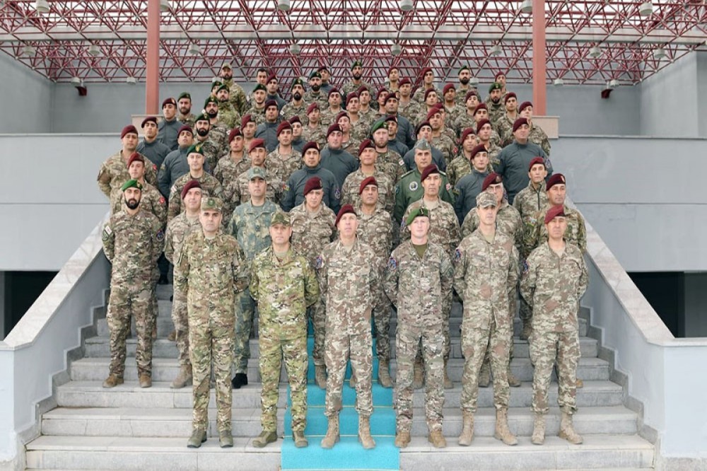 Azərbaycan, Türkiyə və Gürcüstan xüsusi təyinatlılarının təlimi oldu -FOTOLAR