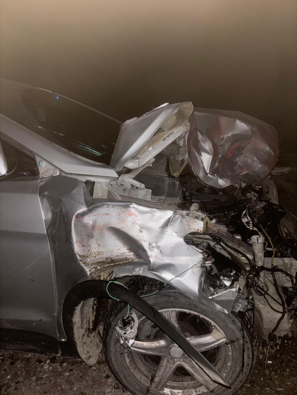 Ruslan Sabirli qəzaya düşdü -FOTOLAR