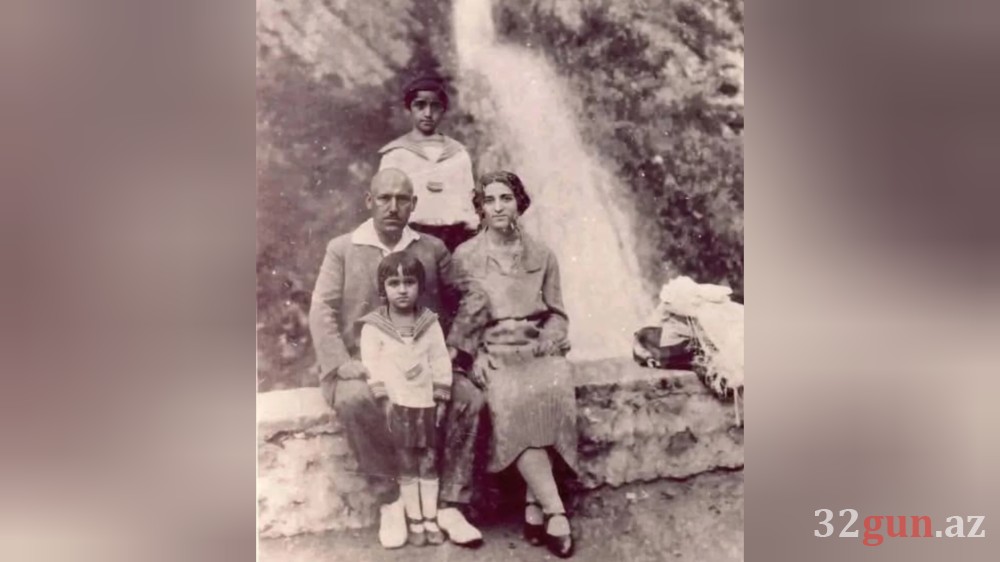 Görkəmli Şair Hüseyn Cavidin AİLƏ FOTOSU: Turan və ƏrtoğrullaUNUDULMAZ AN