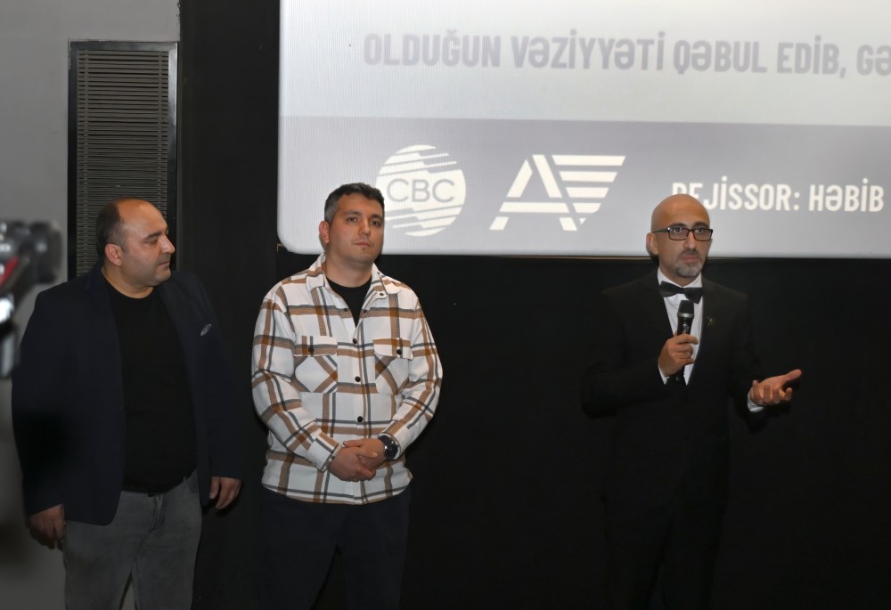 Nizami Kino Mərkəzində "Qələbə nəfəsi" sənədli filminin təqdimatı keçirilib.