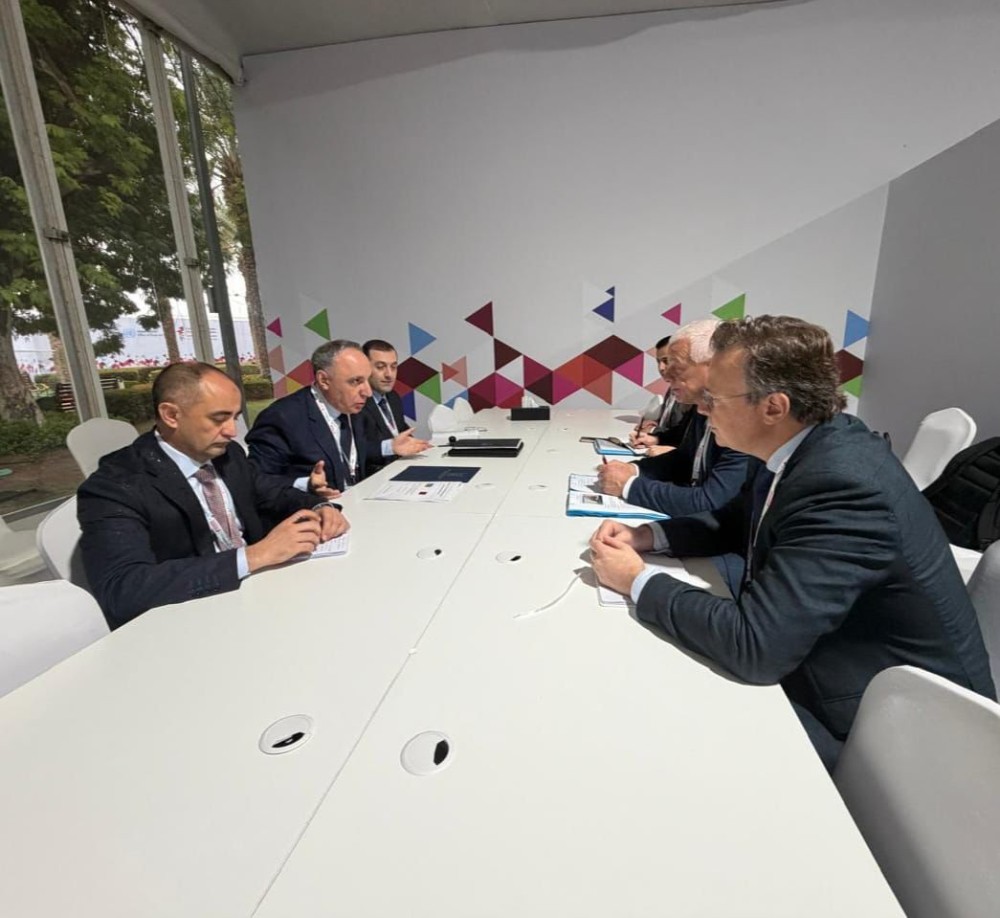 Baş prokuror xarici həmkarları ilə görüşlər keçirdi -FOTOLAR