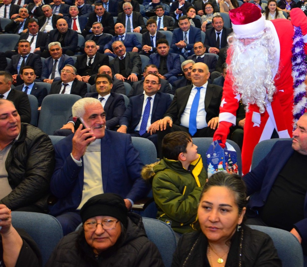 Ağstafada Yeni il münasibəti ilə bayram tədbiri keçirilib -FOTOLAR