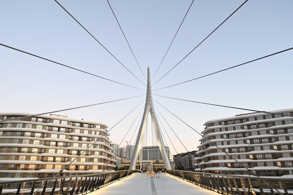 Prezident ailəsi ilə birlikdə “Ağ Şəhər”də açılış etdi -FOTOLAR (YENİLƏNİB)