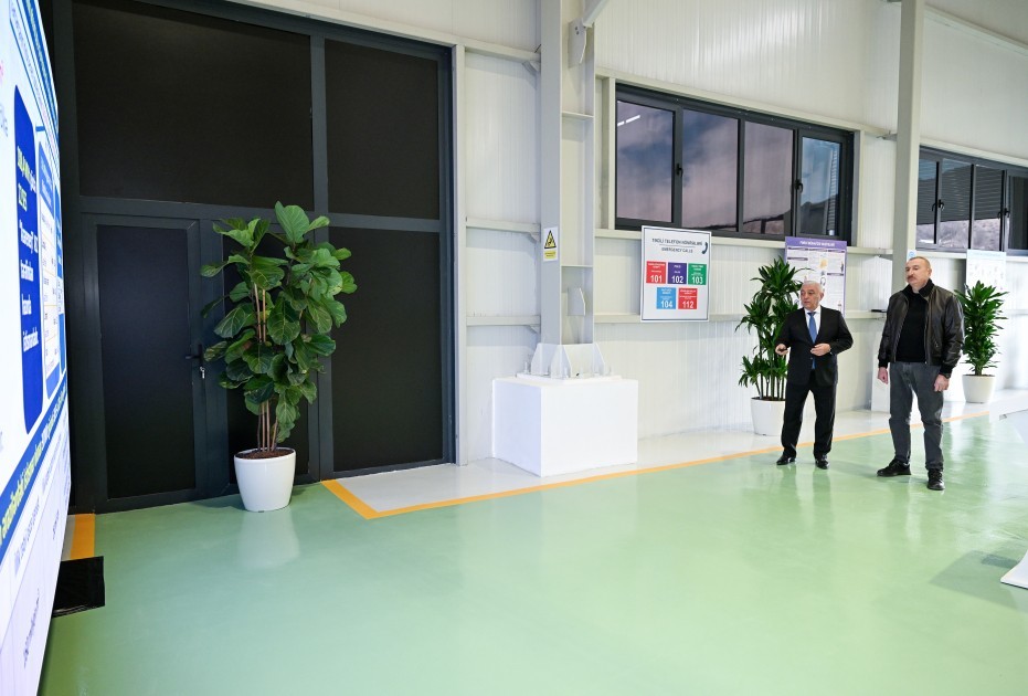 Prezident “Qozlukörpü” SES-in açılışında- YENİLƏNİB (FOTOLAR)